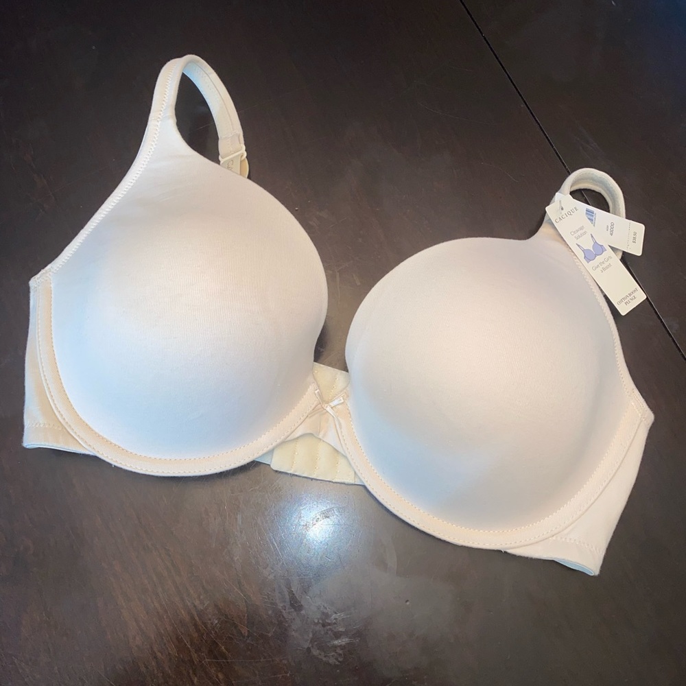 Cacique - Lane Bryant - Cotton Boost Plunge Bra - New with Tags